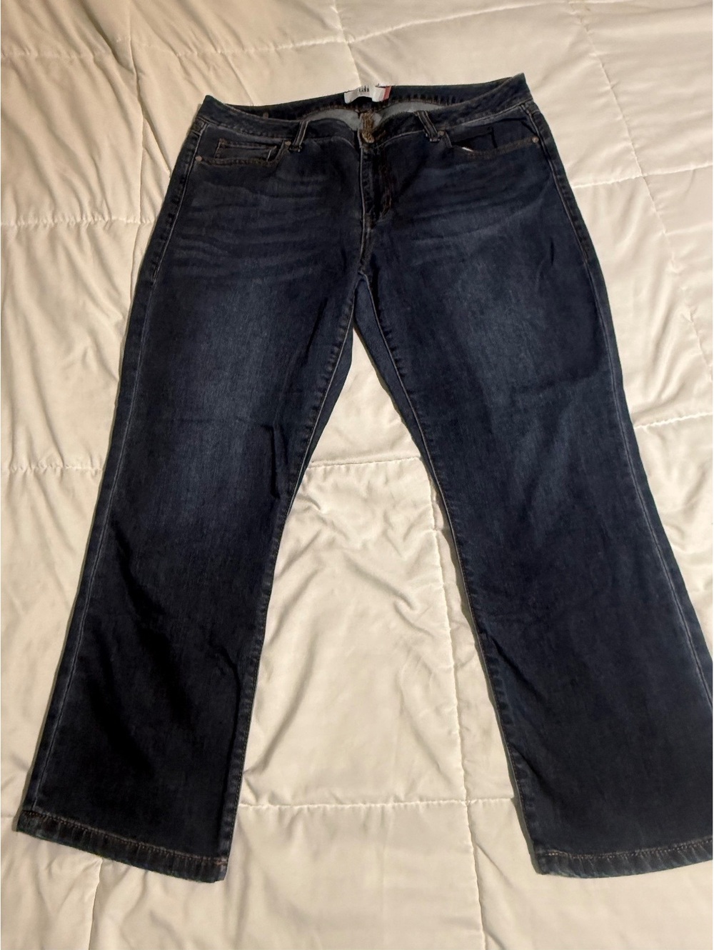Cabi New Crop Jeans Size 12 Dark Wash